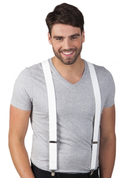   Suspenders White    Epilegin.