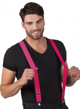   Suspenders Neon Pink    Epilegin.