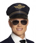  Αποκριάτικο καπέλο Πιλότου "Captain James" 