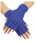  Αποκριάτικα γάντια "Fingerless" Μωβ 