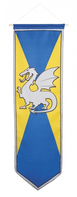 Αποκριάτικη σημαία Ιππότες & Δράκοι από την εταιρία Epilegin. Αποκριάτικη σημαία Ιππότες & Δράκοι από την εταιρία Epilegin.