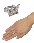  Αποκριάτικο δαχτυλίδι "Diamond Princess" 