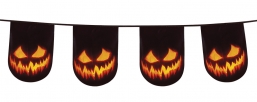 Αποκριάτικη γιρλάντα διπλης όψης Creepy Pumpkin 6m από την εταιρία Epilegin. Αποκριάτικη γιρλάντα διπλης όψης Creepy Pumpkin 6m από την εταιρία Epilegin.