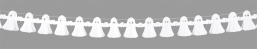 Αποκριάτικη γιρλάντα λευκή Ghosts 4m από την εταιρία Epilegin. Αποκριάτικη γιρλάντα λευκή Ghosts 4m από την εταιρία Epilegin.