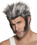  Αποκριάτικη περούκα γκρί "Wolverine" 
