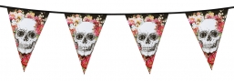 Αποκριάτικη γιρλάντα σημαιάκια Day of the Dead 6m από την εταιρία Epilegin. Αποκριάτικη γιρλάντα σημαιάκια Day of the Dead 6m από την εταιρία Epilegin.