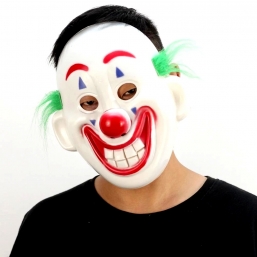 Αποκριάτικη μάσκα Clown The Joker από την εταιρία Epilegin. Αποκριάτικη μάσκα Clown The Joker από την εταιρία Epilegin.