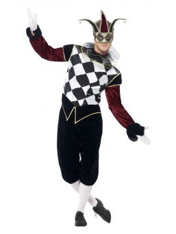 Αποκριάτικη Στολή Gothic Venetian Harlequin από την εταιρία Epilegin. Αποκριάτικη Στολή Gothic Venetian Harlequin από την εταιρία Epilegin.