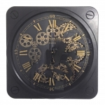  Διακοσμητικό ρολόι τοίχου Engrenage 49X49 
