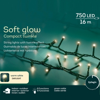 750 Led Milky &   - Soft Warm 19.5m