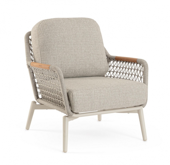  ��������� Lounge ��������� & Rope "Eulero" Pelican 75x98x85cm ��� ��� ������� Epilegin. 