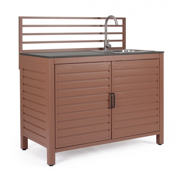  ������ ���������� "Aria" Terracotta Kitchen W Sink 62x120x125cm ��� ��� ������� Epilegin. 