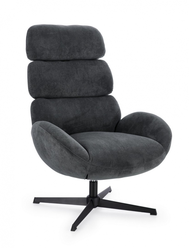  ��������� Lounge "Violante" Black Swivel 86x76cm ��� ��� ������� Epilegin. 
