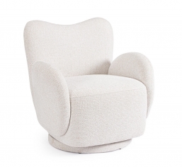 ��������� Lounge Harper White Swivel 76x78cm ��� ��� ������� Epilegin.