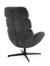  ��������� Lounge "Violante" Black Swivel 86x76cm 