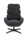  ��������� Lounge "Violante" Black Swivel 86x76cm 