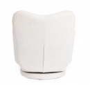  ��������� Lounge "Harper" White Swivel 76x78cm 