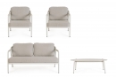  ��������� Alu-Rope 4pcs "Miravet" Wall White 