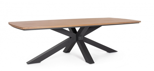  ������� ���������� & Teak "Zelmar" Charcoal 260x118cm ��� ��� ������� Epilegin. 