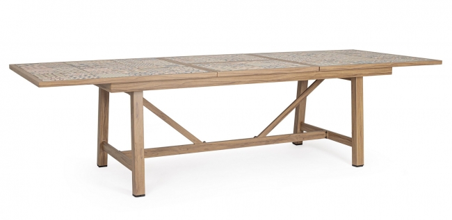  ������� ���������� ����/���� "Kalimera" Teak Effect 212/285x106x75cm ��� ��� ������� Epilegin. 