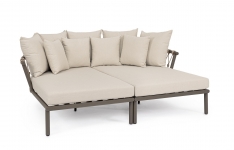  Daybed ���������� Set 2pcs "Lanai" Cocoa 2x 101.3x178.5x80cm 
