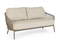  ������� Stainless Steel "Corbeta" Choco 164x83.5x82cm 