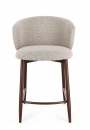  ��������� "Amalia" Walnut/Beige Kitchen Stool 58x61cm 