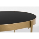   Rashida Gold Coffee Table 63x46x45cm 