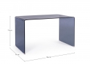 ������� "Iride" Dark Desk 70x126cm 