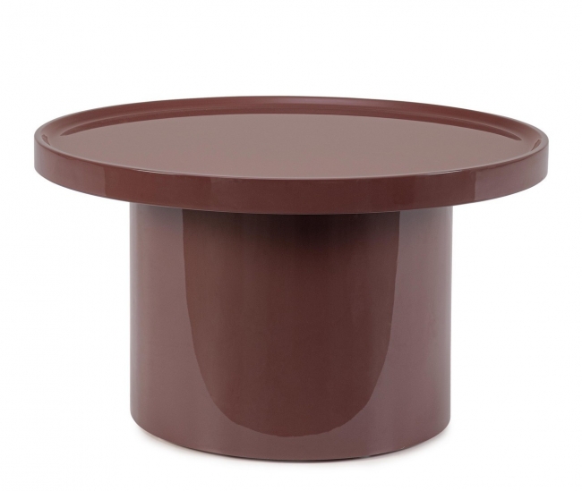  ��������� Coffee Table "Otilia" Brick Ro D 70x70cm ��� ��� ������� Epilegin. 