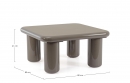  ��������� Coffee Table "Otilia" Herb Sq 80x80cm 