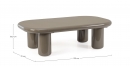  ��������� Coffee Table "Otilia" Herb Rect 70x120cm 