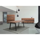  Ξύλινο τραπέζι Acacia Aron  200x95x77cm 