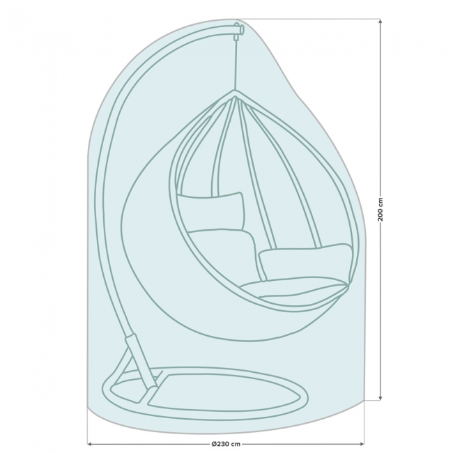  ������������� ������� ��� ������ A��� "210D PU coating" 230x200cm ��� ��� ������� Epilegin. 