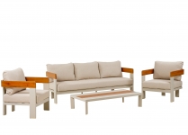  ������ ���������� Teak Effect 4pcs "Molto" Rustin 