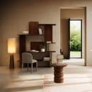  ��������� Coffee Table "Cortez" Tobacco D 55x56cm 