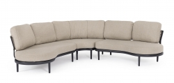  ������ ����� Oval ���������� 3pcs "Helios" Charcoal 
