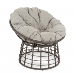   Relax Rattan Molly Grey 98x78cm 