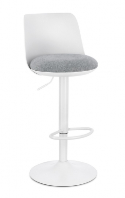 ��������� Lowell White Bar Stool 48x41cm ��� ��� ������� Epilegin.