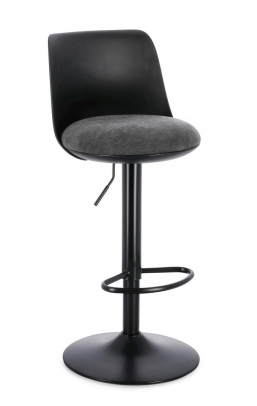 ��������� Lowell Black Bar Stool 48x41cm ��� ��� ������� Epilegin.