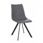  Καρέκλα Alva Grey  45x58x90cm 