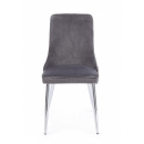   Corinna Grey Velvet 44x55x86cm 