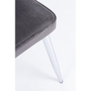   Corinna Grey Velvet 44x55x86cm 