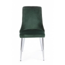  Καρέκλα Corinna Dark Green Velvet 44x55x86cm 