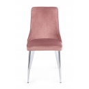  Καρέκλα Corinna Pink Velvet 44x55x86cm 