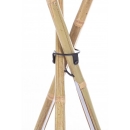  Bamboo Led Tripod Floor Lamp H109 