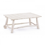  Ξύλινο Coffee Table Sahel λευκό 90x60x38cm 