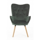   Juliet Dark Green Velvet 68x76x105cm 