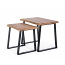  Coffee table 2 τμχ Artur 41x35x40, 55x40x46 