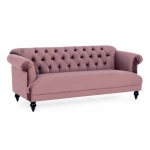  Καναπές 3 θέσεων Blossom Antique Pink 193x82x78cm 